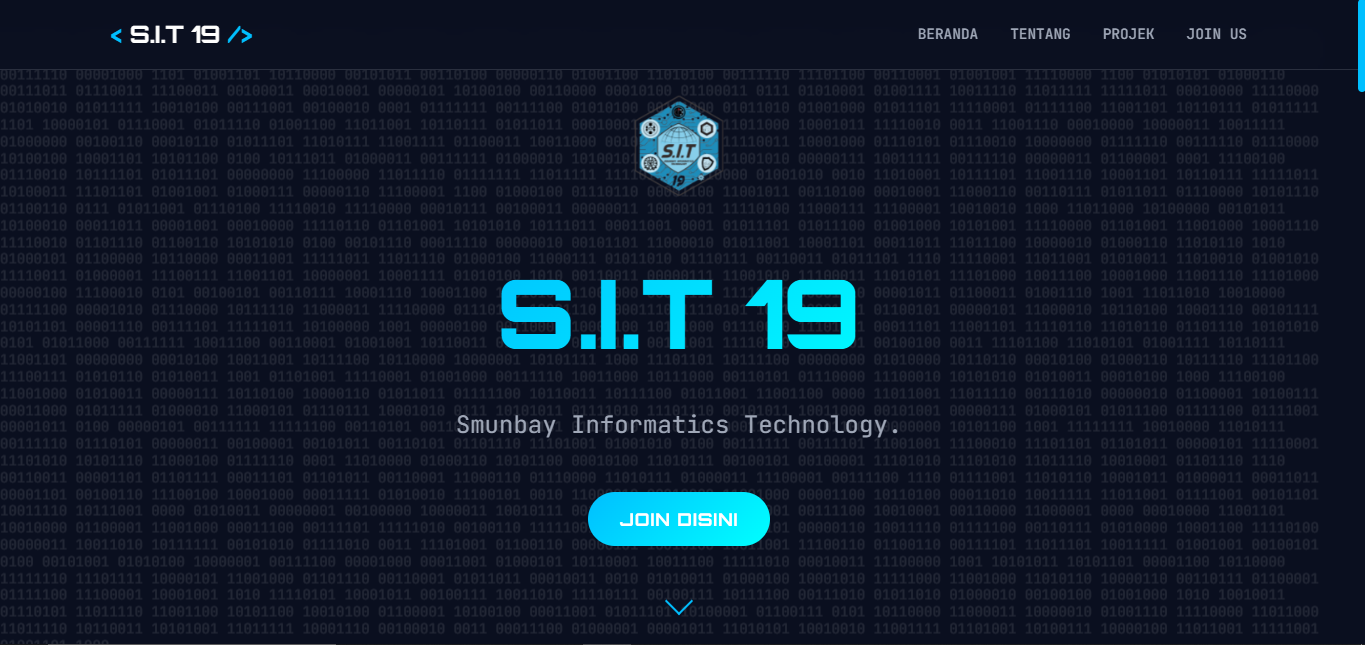 SIT19 Website Project